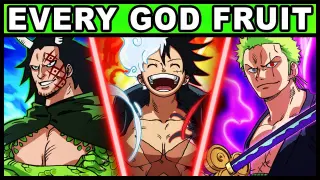 All GOD FRUIT Users and their Powers Explained! Rarer than Mythical Zoans! One Piece Every GOD