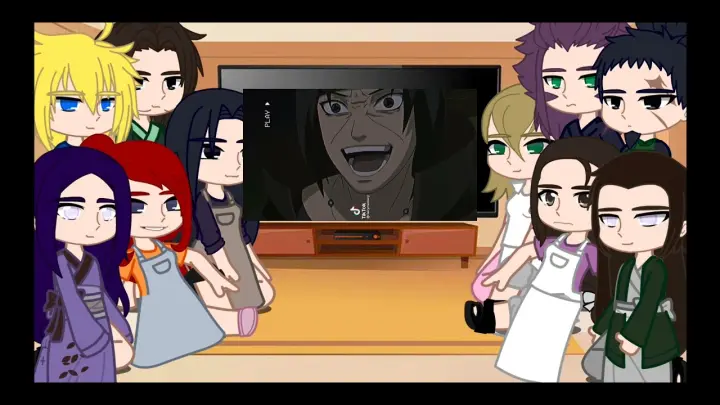 Past parents Naruto and his friends react to tik tok/Реакция родителей Наруто и его друзей на ТТ