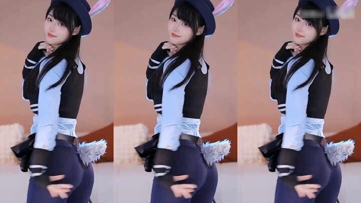 This is the rabbit police officer with a tail~