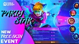 FREE SKIN EVENT - PARTY STAR EVENT FOR FREE HARITH - FASHION EXPERT SKIN | MOBILE LEGENDS