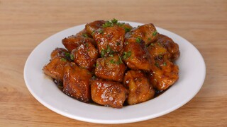 10 MINUTE DINNER! The Best Honey Garlic Chicken Recipe