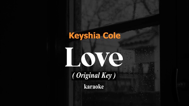 Keyshia Cole - Love (Karaoke Original Key D Minor) | Flokheart