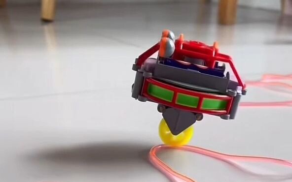 Big-Eyed Kid Unicycle