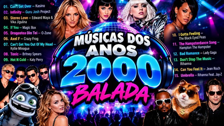 Baladas Anos 2000 Nostalgia | Os Melhores Hits Eletrônicos para Relembrar