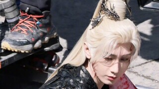 【狐妖/成毅/王权富贵】金发破碎感拉满!这下真成漫撕男了，都来品品这个路透和脸!