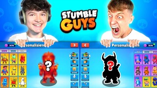 Skin RICHTIG erraten = 500€ "WER BIN ICH" Challenge VS LUKAS in Stumble Guys