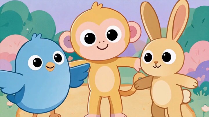 Sunny and Friends Sing Along | Nursery Rhyme Short