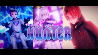 [MMD II Friends] - Hunter (Niyaka Gamma, Kolby, and Toiyama)