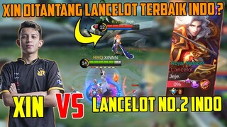 AKSI PERTARUNGAN SERU RRQ XIN DITANTANG LANCELOT NO.2 INDONESIA INILAH YANG TERJADI ....