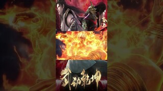 Trận chiến giữa hai người đàn ông #shorts #anime #btth #martialuniverse