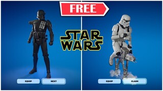 *NEW* Fortnite X STAR WARS FREE Items and More...