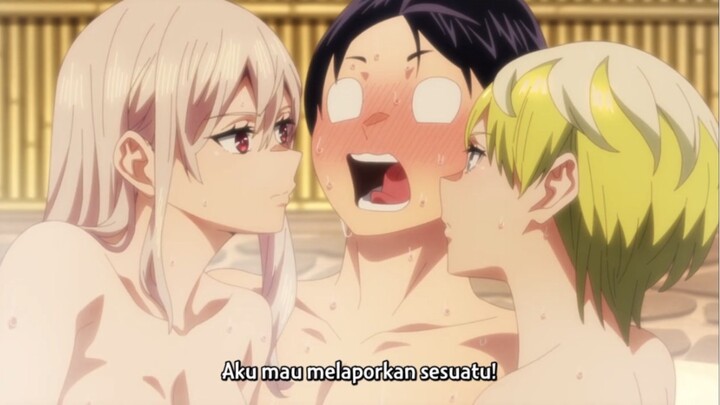 Pria ini sudah gak kuat layani 2 cewek sekaligus🥵😩💦