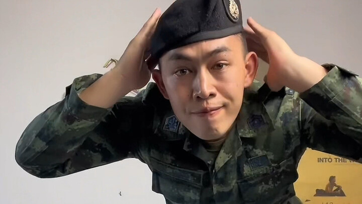 泰国士兵日常服饰穿搭，制服都偏爱紧身。