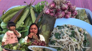 ซุปหน่อไม้ส้ม ผักมาทั้งสวน | แม่ชบา พาแซ่บบ