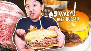 RARE "Citrus Fed" Wagyu Beef STEAK & GREATEST A5 Wagyu Beef Burger in Las Vegas