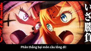 Đánh cầu lông mà thành sinh tử chiến rồi #AniMeme