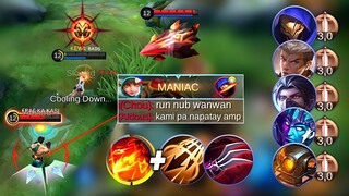 BEST WANWAN OUTPLAYED! ( GOD MODE🔥 )  | NEW BUILD & SPELL | GLOBAL WANWAN | MLBB