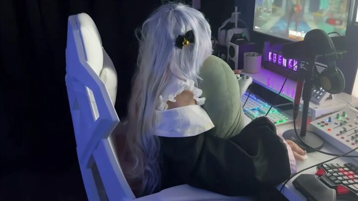 Kagura Nana's cosplay video 🌶️, so cute, the perspective I dream of (I took it) ~