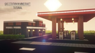 How to make a gas station in Minecraft (Tutorial)