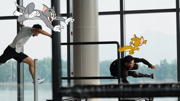When Top Parkour Athletes Play Tag