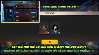 FREE FIRE | CAY THẾ NHỈ  THẺ VÔ CỰC BIẾN THÀNH THẺ QUY ĐỔI FF - QUÀ TẶNG TẾT CỰC KÌ KHỦNG !!!