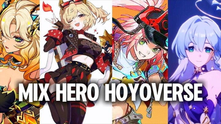 [GMV] KETIKA HERO CANTIK DAN KUAT DARI GAME HOYOVERSE BERSATU ‼️