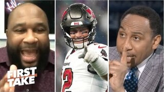 FIRST TAKE | Marcus Spears tell Stephen A. Bucs are the most scariest team in NFC - Brady is the MVP