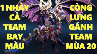 1 Nhảy cả team bạn lú hết đầu vì bay màu nhanh chóng với Maloch mùa 20 gánh team 20 phút