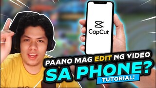 PAANO MAG EDIT NG VIDEO SA PHONE GAMIT ANG CAPCUT | MLBB