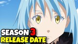That Time I Got Reincarnated As A Slime 3 Release Date Update