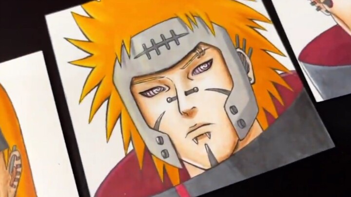 Phong cách vẽ tranh của Pain của các thế hệ Naruto trước đây