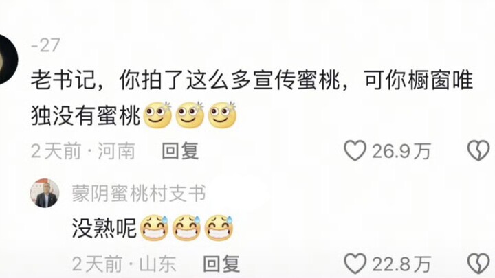 Bí thư thôn Mật Đào ở Mông Âm quay video quảng bá đào: Tin vui: Bí thư thôn nổi tiếng rồi! Tin buồn: