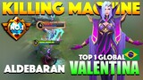 That Perfect Execution! Amazing Rotation! | Top 1 Global Valentina Gameplay By ALDEBARAN ~ MLBB