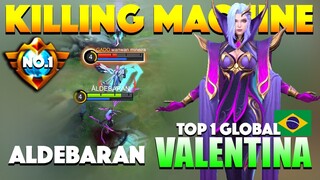 That Perfect Execution! Amazing Rotation! | Top 1 Global Valentina Gameplay By ALDEBARAN ~ MLBB