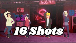 16 Shots【NARUTO MMD】BORUTO*SARADA*INOJIN*SHIKADAI