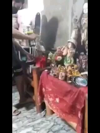 Santo nino gumagalaw. 😱