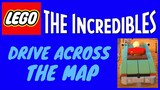 HOW BIG IS THE MAP in Lego The Incredibles? Drive Across the Map