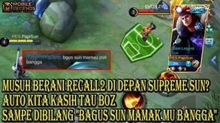 BERANI RECALL TASTAS DI DEPAN SUPREME 1 SUN AUTO NYESEL 7 TURUNAN BOZ