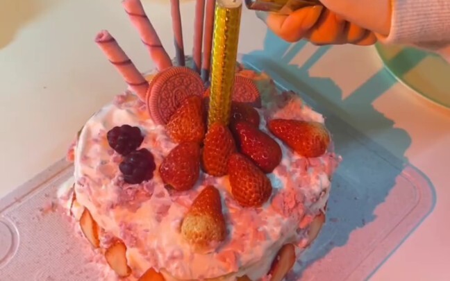 自制生日蛋糕