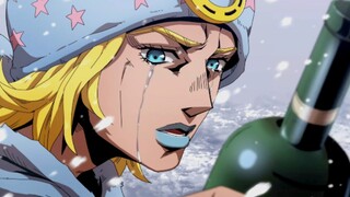 【JOJO】七部最强名场面！雪中对饮 神还原日语配音漫画