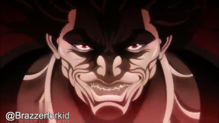 Baki Hanma- đứa con của Ogre「AMV」quái vật trong tôi #animetv #schooltime