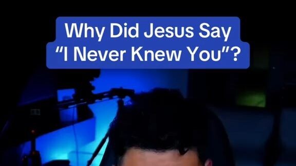 I NEVER KNEW YOU