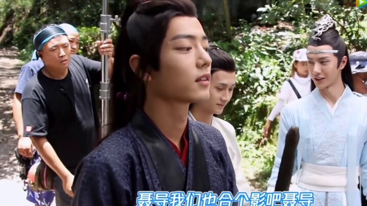 【博君一肖】Blind...point? When Wang Yibao heard that his brother wanted to take a photo with others, did 