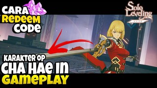 Cara Redeem Code (2 Gift Code) & Cha Hae In Gameplay Solo Leveling Arise Ditusi