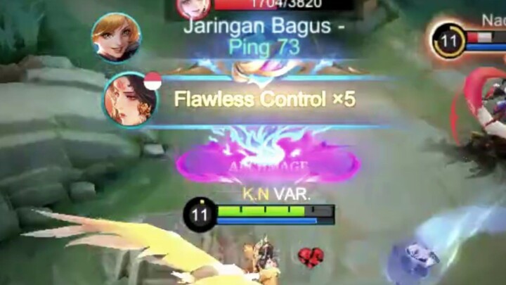 Flawles control dari Mbak Zeti