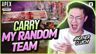 SINI RANDOM GW CARRY IN! - APEX LEGENDS MOBILE