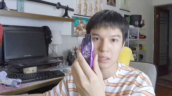 Ba câu khiến tôi phải tốn 550 nhân dân tệ cho Telika! DX Victory Spark Prism Ultraman Tiga Key chơi 