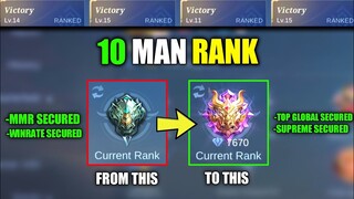 Mythical Glory Tier | Fast End Unlimited Points Boosting Using Micro Strategy - New Server Reveal