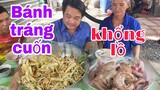 Bánh tráng cuốn món này ngon hết xảy lTâm Chè Vĩnh Long