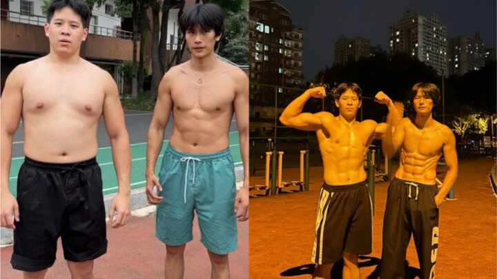 الجهد سيؤتي ثماره، في أثقل لحظة كنت أزن 101 كيلوغرام، ولم أكن قط بهذا النحافة من قبل. في هذه اللحظة،